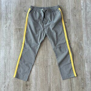 Mens Topman Black/White Printed Pants - 34R